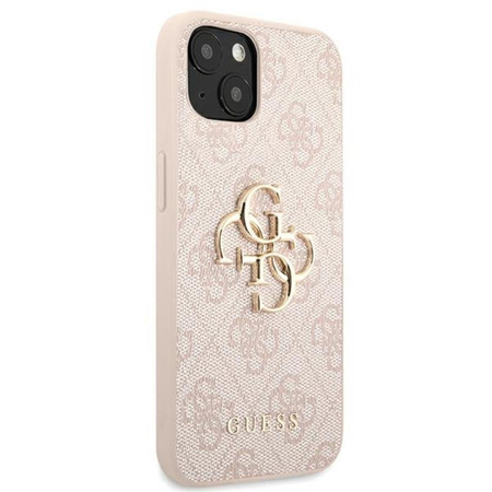Guess 4G Big Metal Logo - Etui iPhone 13 mini (różowy)