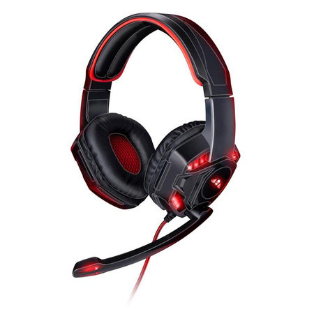 No Fear - Casque d'écoute pour joueurs avec microphone LED