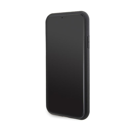Karl Lagerfeld Gestepptes K-Muster - iPhone 11 Tasche (schwarz)