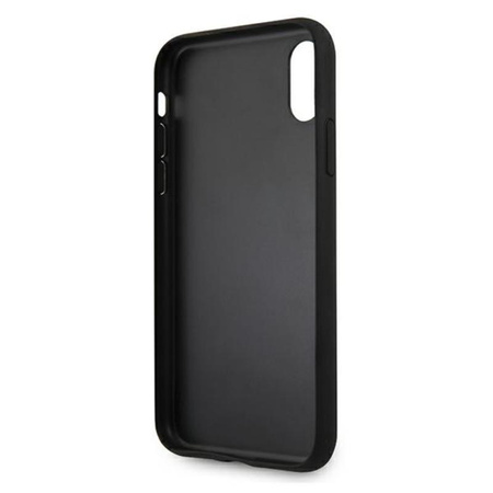 Guess 4G Triangle Collection - Etui iPhone Xs / X (szary)