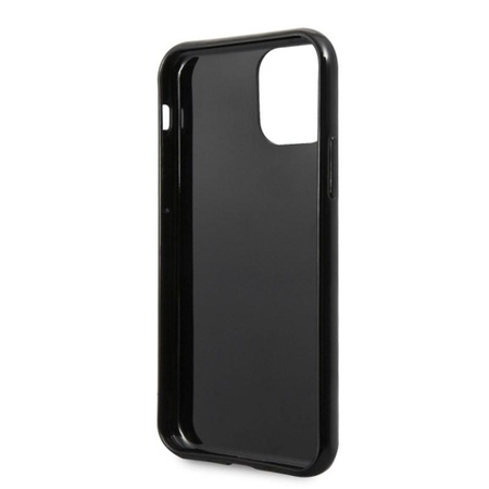 Guess Solid Glitter Triangle - Etui iPhone 11 Pro (Black)