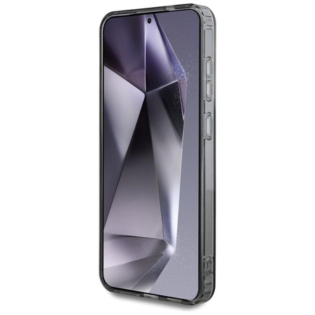 Karl Lagerfeld Button Choupette Head Printed Logo MagSafe - Pouzdro pro Samsung Galaxy S25+ (Černé)