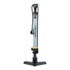 Dunlop - Floor pump for bikes, balls, mattresses with pressure gauge (Blue)