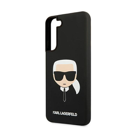 Karl Lagerfeld Silicone Ikonik Karl`s Head - Etui Samsung Galaxy S22+ (czarny)