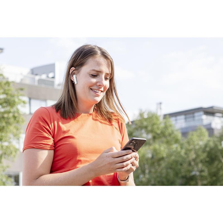 Trust Primo Touch - Casque d'écoute sans fil Bluetooth (blanc)