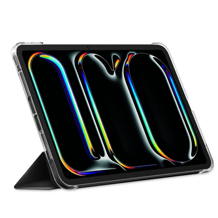 Spigen Liquid Air Folio - iPad Pro 11" (M5, 2025 / M4, 2024) tok (fekete)
