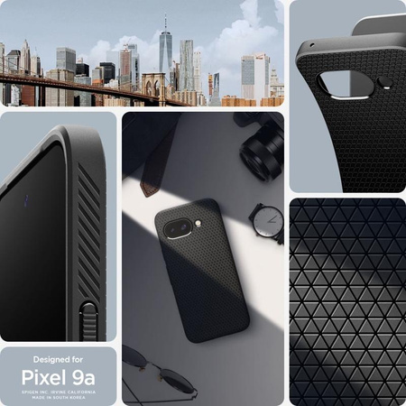 Spigen Liquid Air - Case for Google Pixel 9a (Matte Black)