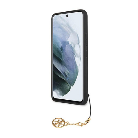 Kolekce Guess 4G Charms - pouzdro pro Samsung Galaxy S23+ (šedé)