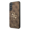 Guess 4G Big Metal Logo - Samsung Galaxy S22+ Case (brown)