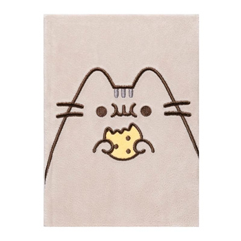 Pusheen - A5 plush notepad from Foodie collection