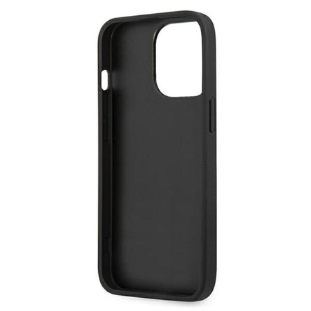 Guess 4G Printed Stripe - Coque pour iPhone 13 Pro Max (gris)
