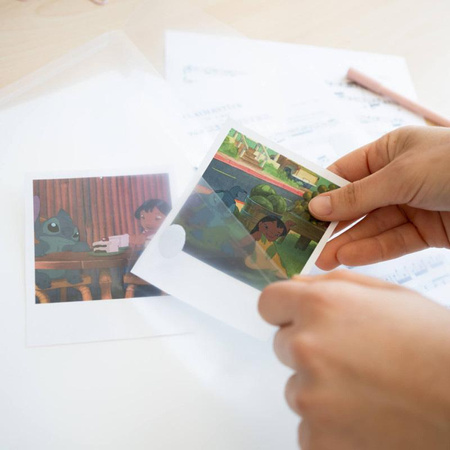 Disney Stitch - A4-es rugalmas mappák + 30 átlátszó lap