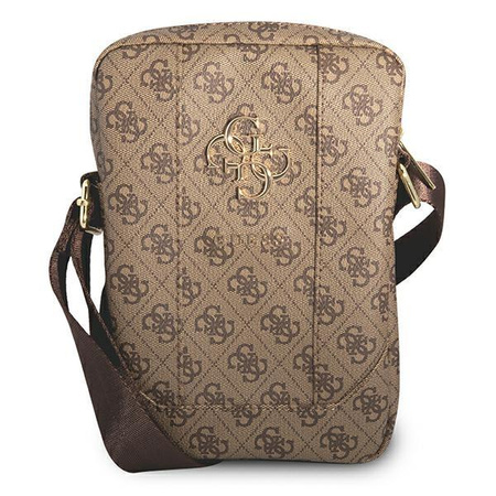 Guess 4G Big Metal Logo Tablet Bag - Torba na tablet 10" (brązowy)