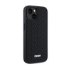 DKNY 3D Rubber Repeat Pattern - Case for iPhone 15 Plus (Black)