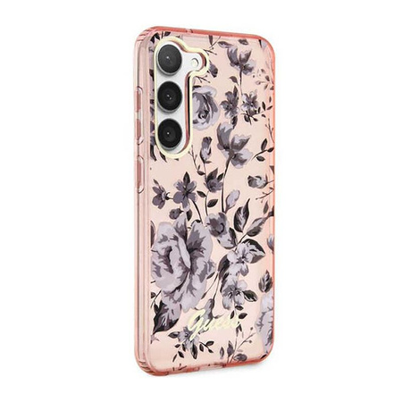 Guess Flower Collection - Etui Samsung Galaxy S23 (rose)