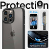 Spigen Ultra Hybrid - Coque pour iPhone 14 Pro (Noir)