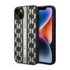 Karl Lagerfeld Monogram Stripe - Hülle für iPhone 14 (Grau)