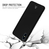 Crong Smooth Skin - Etui iPhone Xs / X (czarny)