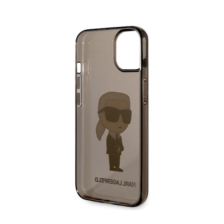 Karl Lagerfeld IML NFT Ikonik - Hülle für iPhone 14 Plus (Schwarz)