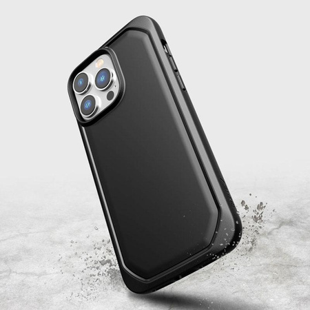 X-Doria Raptic Slim - Étui biodégradable pour iPhone 14 Pro Max (Noir)
