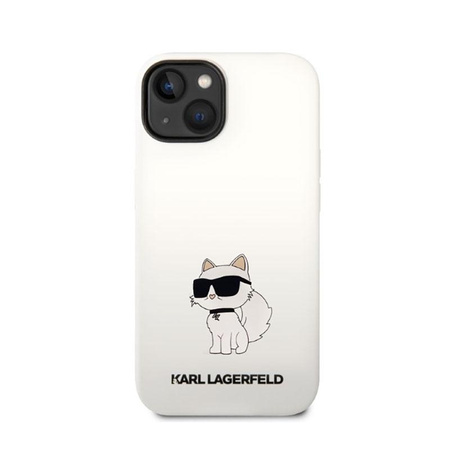 Karl Lagerfeld Silicone NFT Choupette - iPhone 14 Plus Case (white)