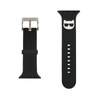 Karl Lagerfeld Silikonová hlava Choupette - řemínek pro Apple Watch 38/40/41 mm (černý)
