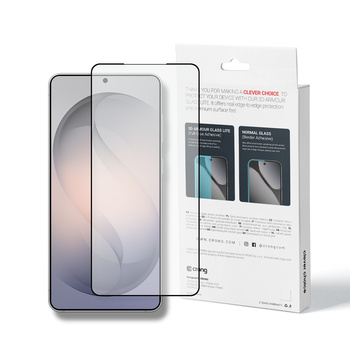 Crong 3D Armour Glass Lite - Full Glue Tempered Glass for Samsung Galaxy S26