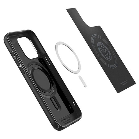 Spigen Mag Armor MagSafe - Étui pour iPhone 15 Pro Max (Noir mat)