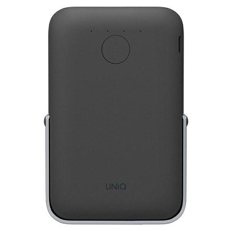 UNIQ Hoveo - Power Bank indukcyjny 5000mAh MagSafe 20W USB-C Power Delivery (czarny)