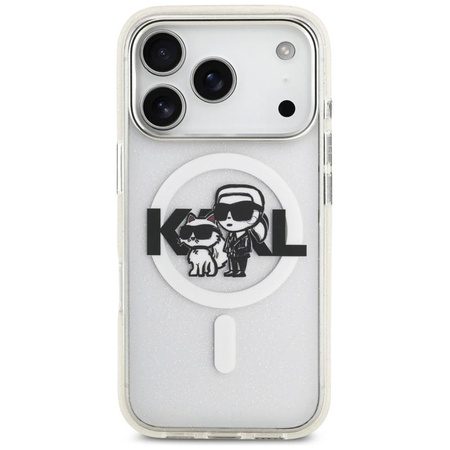 ETUI DO IPHONE 17 PRO do MAGSAFE KARL LAGERFELD ORYGINALNE PRZEZROCZYSTE