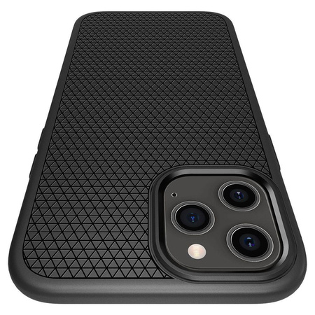 Spigen Liquid Air - pouzdro pro Phone 12 Pro / iPhone 12 (černé)