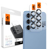 Spigen Optik Pro GLAS.TR EZ Fit Camera Protector 2-Pack - Verre de protection pour Samsung Galaxy S25 (2 pces) (Noir)
