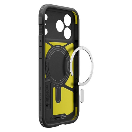 ETUI DO IPHONE 17 PRO do MAGSAFE SPIGEN TOUGH ARMOR ORYGINALNE CZARNE