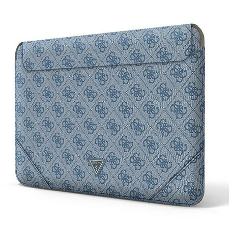 Guess 4G Uptown Triangle Logo Sleeve - Etui na notebooka 13" / 14" (niebieski)