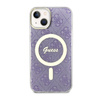 Guess 4G MagSafe - Étui pour iPhone 14 Plus (violet)