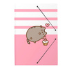 Pusheen - Rose Collection Gummi Aktentasche (24,5 x 34,5 cm)