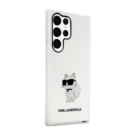 Karl Lagerfeld IML NFT Choupette - Pouzdro pro Samsung Galaxy S23 Ultra (průhledné)