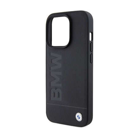 BMW Leather Hot Stamp - iPhone 15 Pro Case (noir)