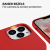 Crong Color Cover - pouzdro pro iPhone 13 (červené)