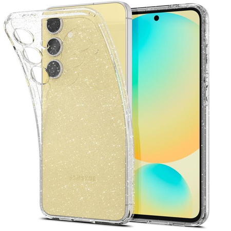 Spigen Liquid Crystal Glitter - tok Samsung Galaxy S24 FE készülékhez (átlátszó)