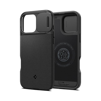 Spigen Optik Armor MagSafe - Case for iPhone 16 Pro (Black)