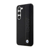 BMW Leather Textured & Stripe - Etui pour Samsung Galaxy S23 (noir)