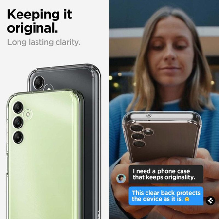 Spigen Ultra Hybrid - Etui pour Samsung Galaxy A14 5G (Transparent)