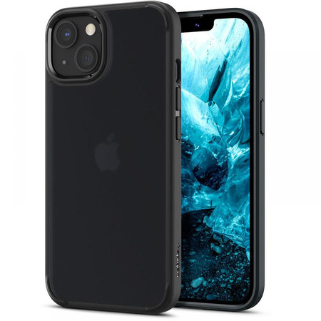 Spigen Ultra Hybrid – kryt pro iPhone 13 (Matte Frost Black)