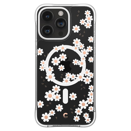 Spigen Cyrill Cecile MagSafe - Case for iPhone 15 Pro Max (White Daisy)