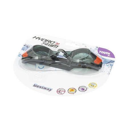 Bestway - okulary do pływania (pomarańczowy)