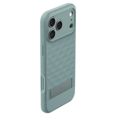 ETUI DO IPHONE 17 PRO MAX do MAGSAFE SPIGEN PARALLAX ORYGINALNE ZIELONE