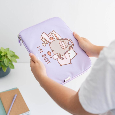 ETUI PUSHEEN NA TABLET DLA DZIECI do 10 cali UNIWERSALNE Z KOTEM NA ZAMEK