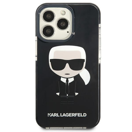 Karl Lagerfeld Fullbody Ikonik - iPhone 13 Pro Max tok (fekete)