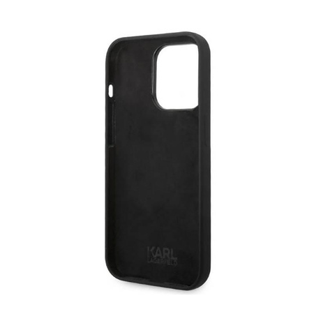 Karl Lagerfeld Silicone RSG - iPhone 14 Pro Case (black)